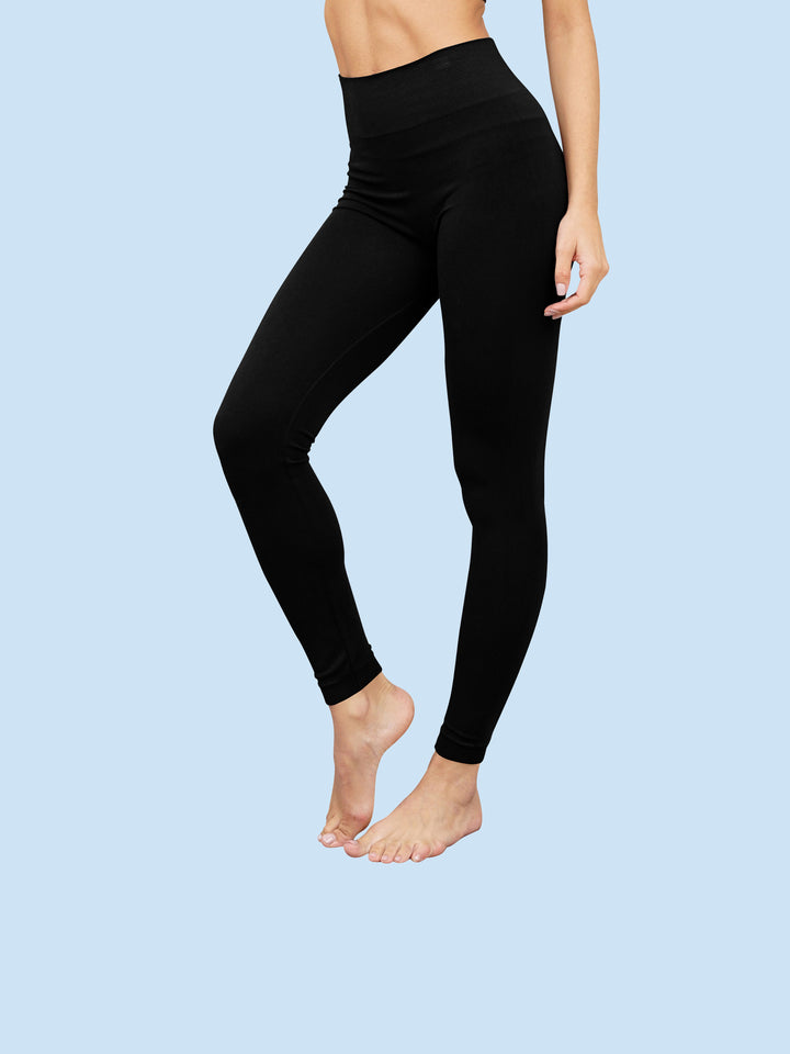 Bamboo 3 Inch High Band Legging - Tummy Tucker