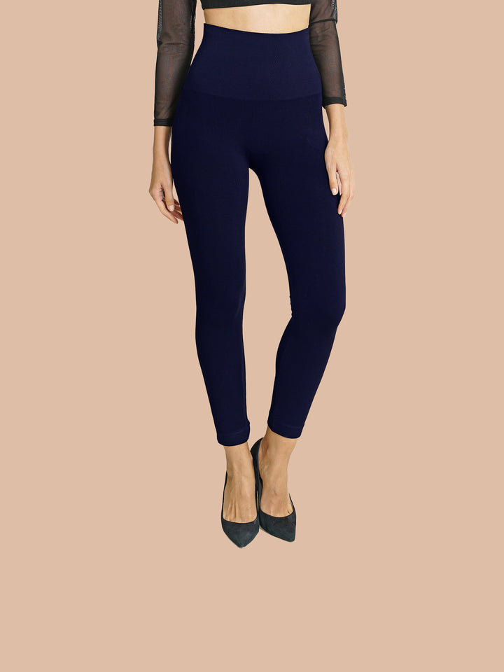 Bamboo 6 Inch High Band Legging - Tummy Tucker